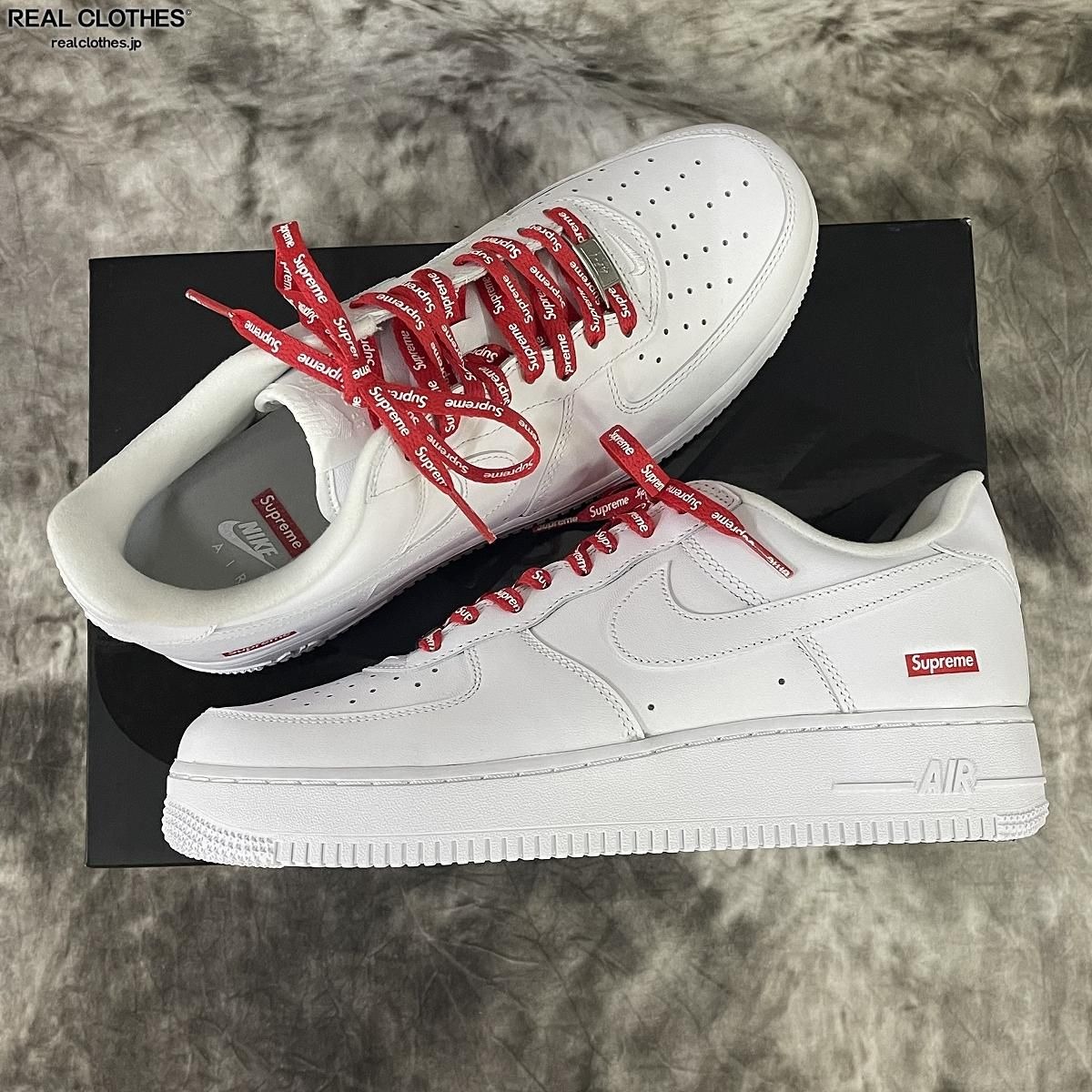 SUPREME×NIKE/シュプリーム×ナイキ AIR FORCE 1 LOW WHITE/エア SUPREME×NIKE/シュプリーム×ナイキ AIR FORCE 1 LOW WHITE/エア