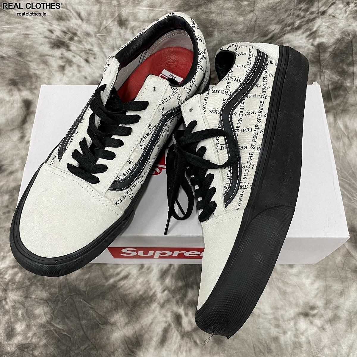 VANS×Supreme/バンズ×シュプリーム【20AW】OLD SKOOL/オールドスクール