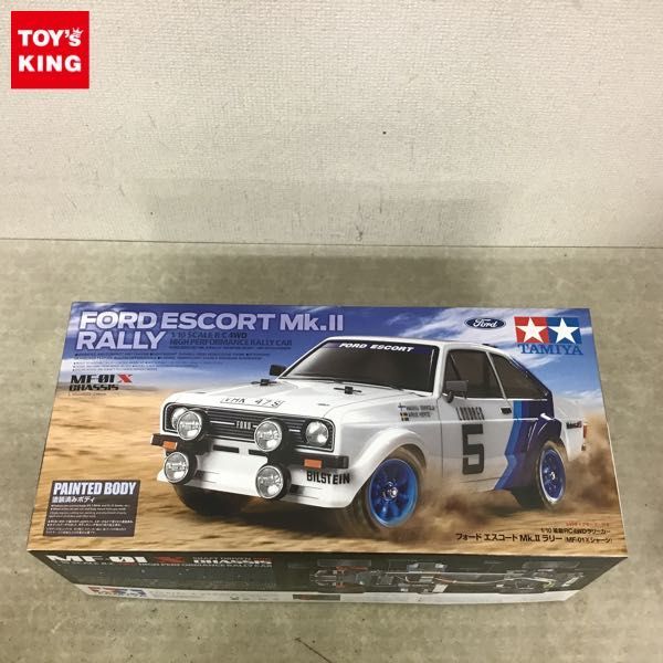 1円～ タミヤ 電動RC 4WDラリーカー 1/10 フォード エスコートMk.II