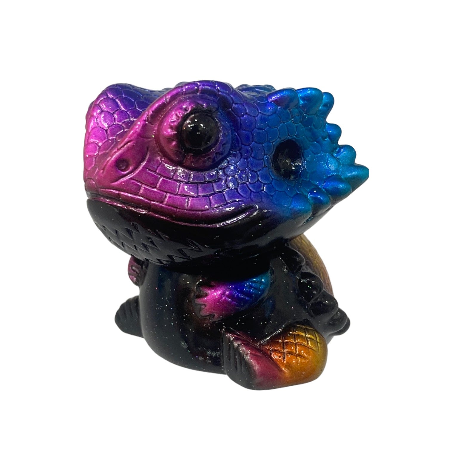 フトアゴン ペインターネット フトアゴン ソフビ レインボーラメ