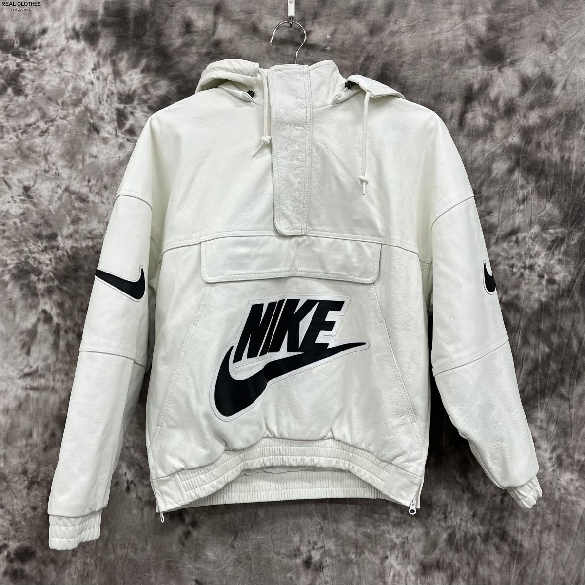 Supreme × Nike ジャケット 美品 Supreme×NIKE/シュプリーム×ナイキ【19AW】Leather Bomber Jacket