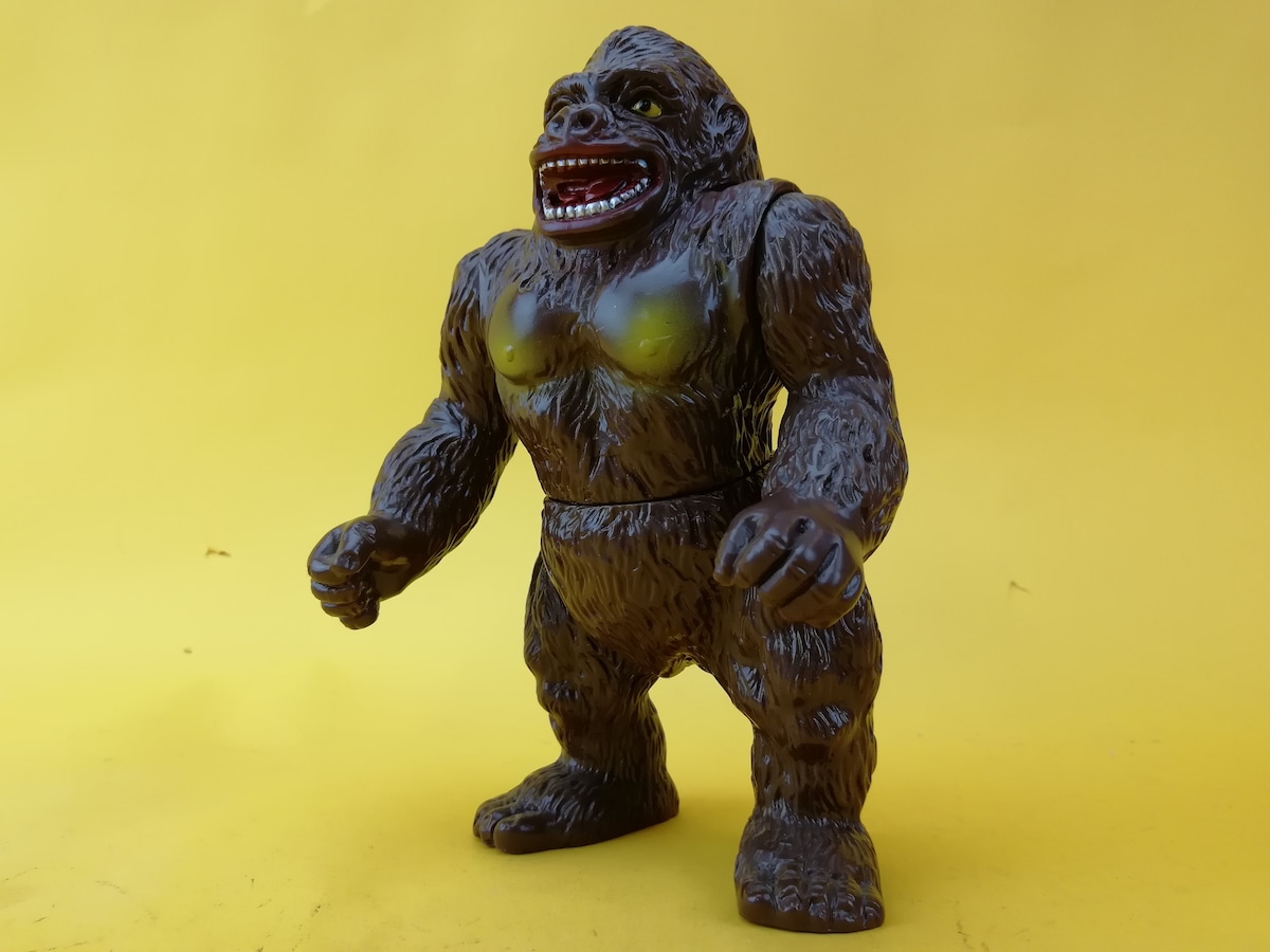 マルサン 復刻 ウルトラ怪獣シリーズ ジャイアントゴリラ 茶成型