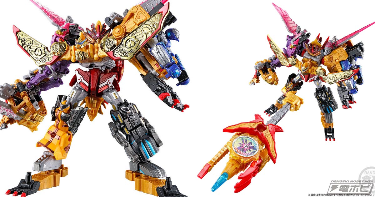 5種類の合体ロボを再現可能！『暴太郎戦隊ドンブラザーズ』ミニプラ