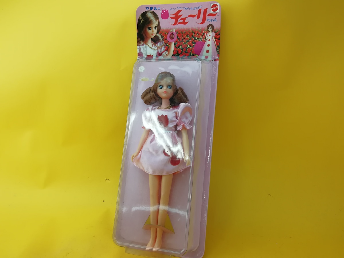 レトロチューリーちゃん3体 マテル チューリップから生まれた チューリーちゃん ピンク/MATEL