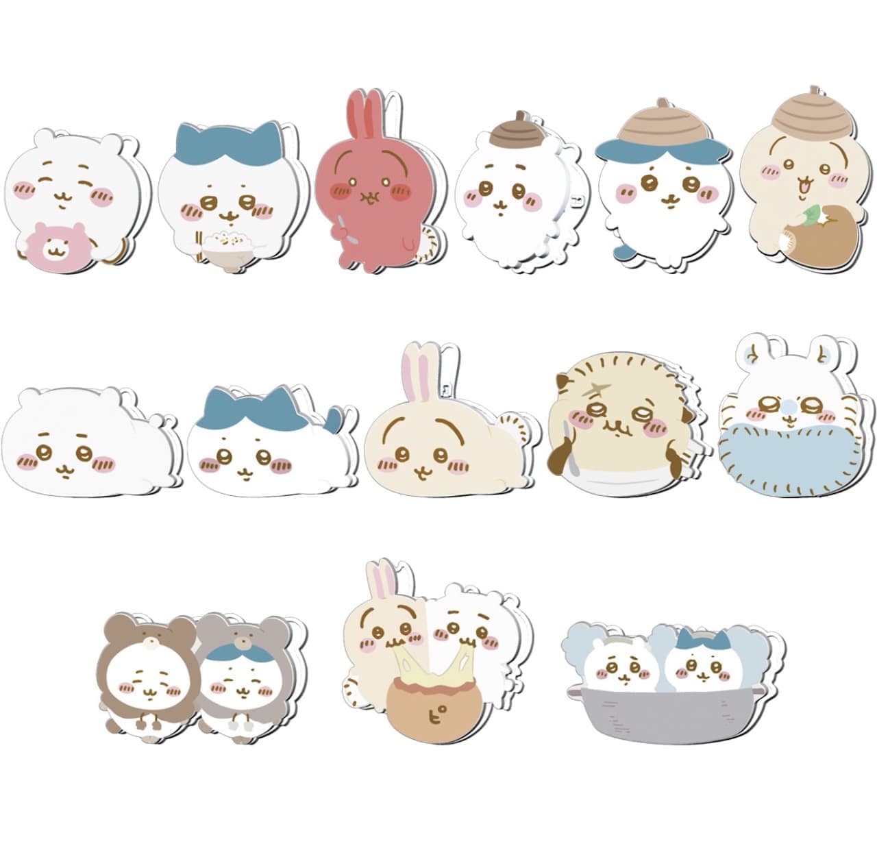 ピタコット ちいかわ」ピタっとかわいいクリップマスコット！ちいかわ