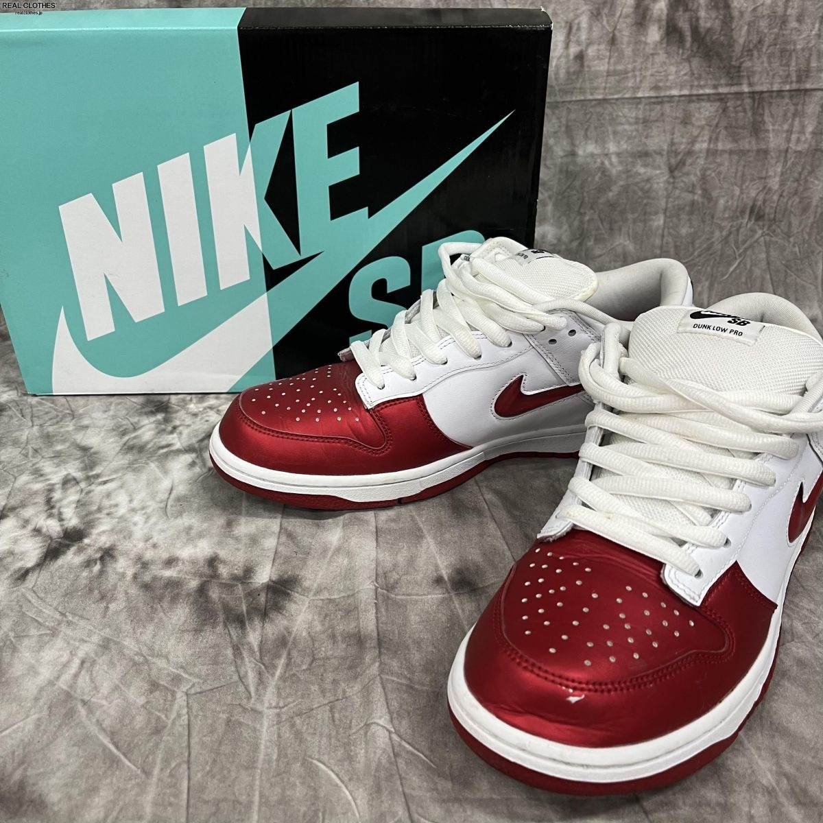 Supreme×NIKE/シュプリーム×ナイキ SB DUNK LOW OG QS/ダンク ロー 