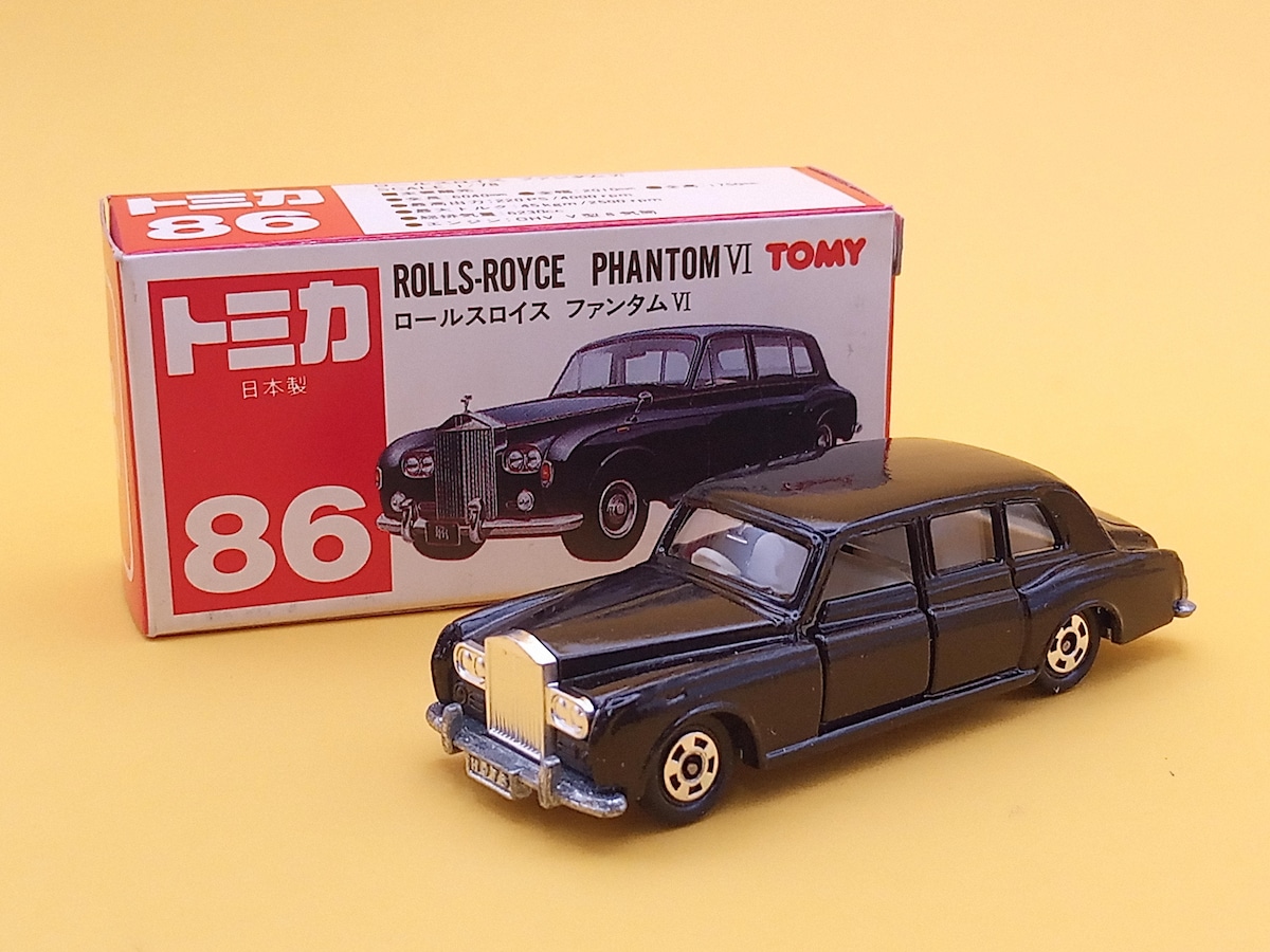トミカ 86 ロールスロイス ファンタム Ⅵ 日本製 赤箱 | トイズキング