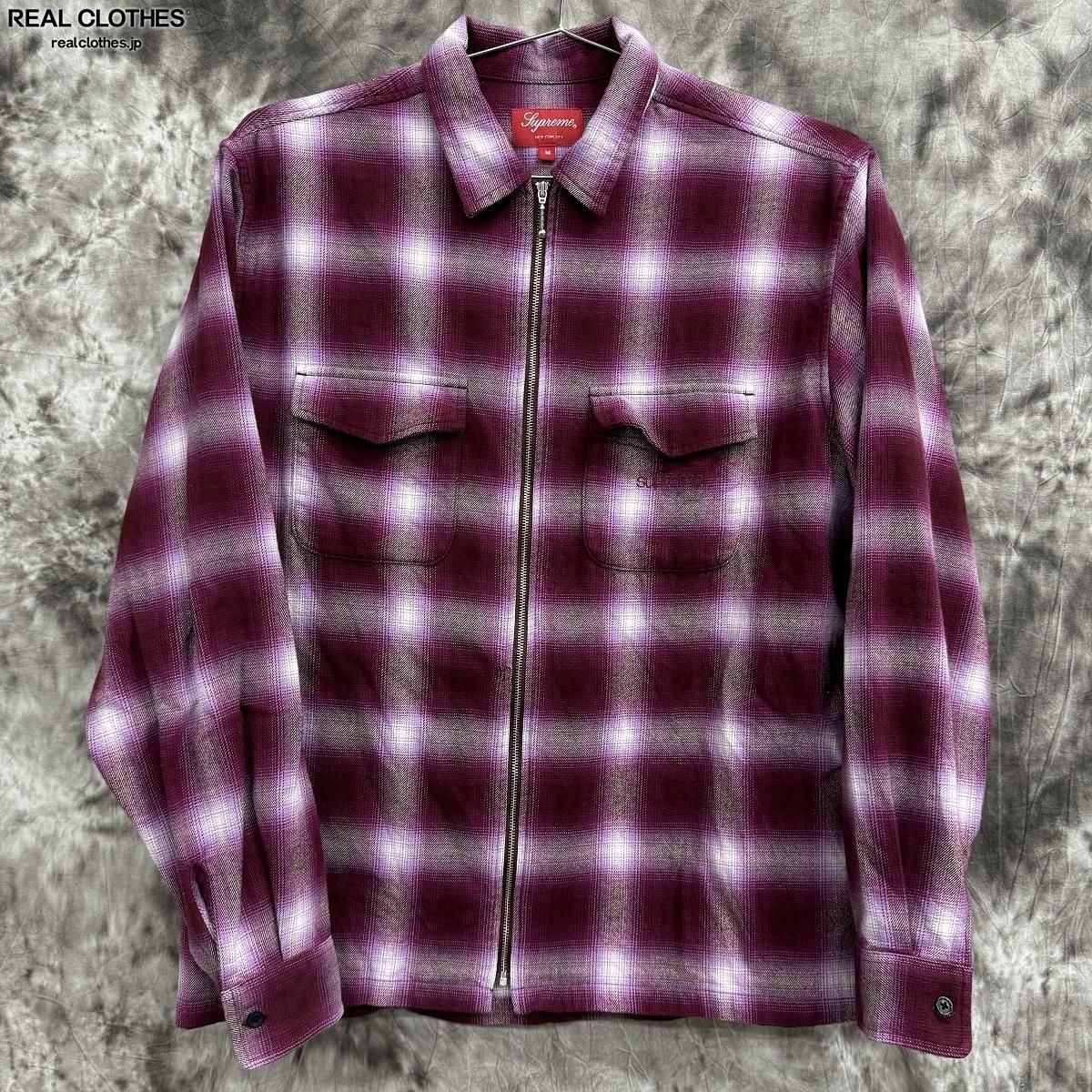 Supreme/シュプリーム【22AW】Shadow Plaid Flannel Zip Up Shirt
