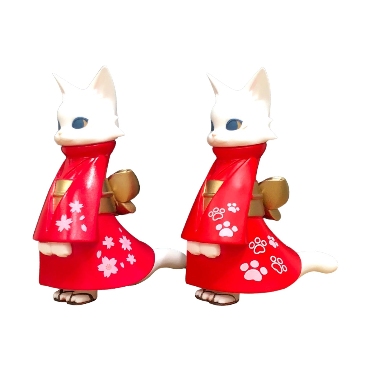 猫又 電脳大工 和装猫又(桜ver/肉球ver)2種 ソフビ | toysking.news