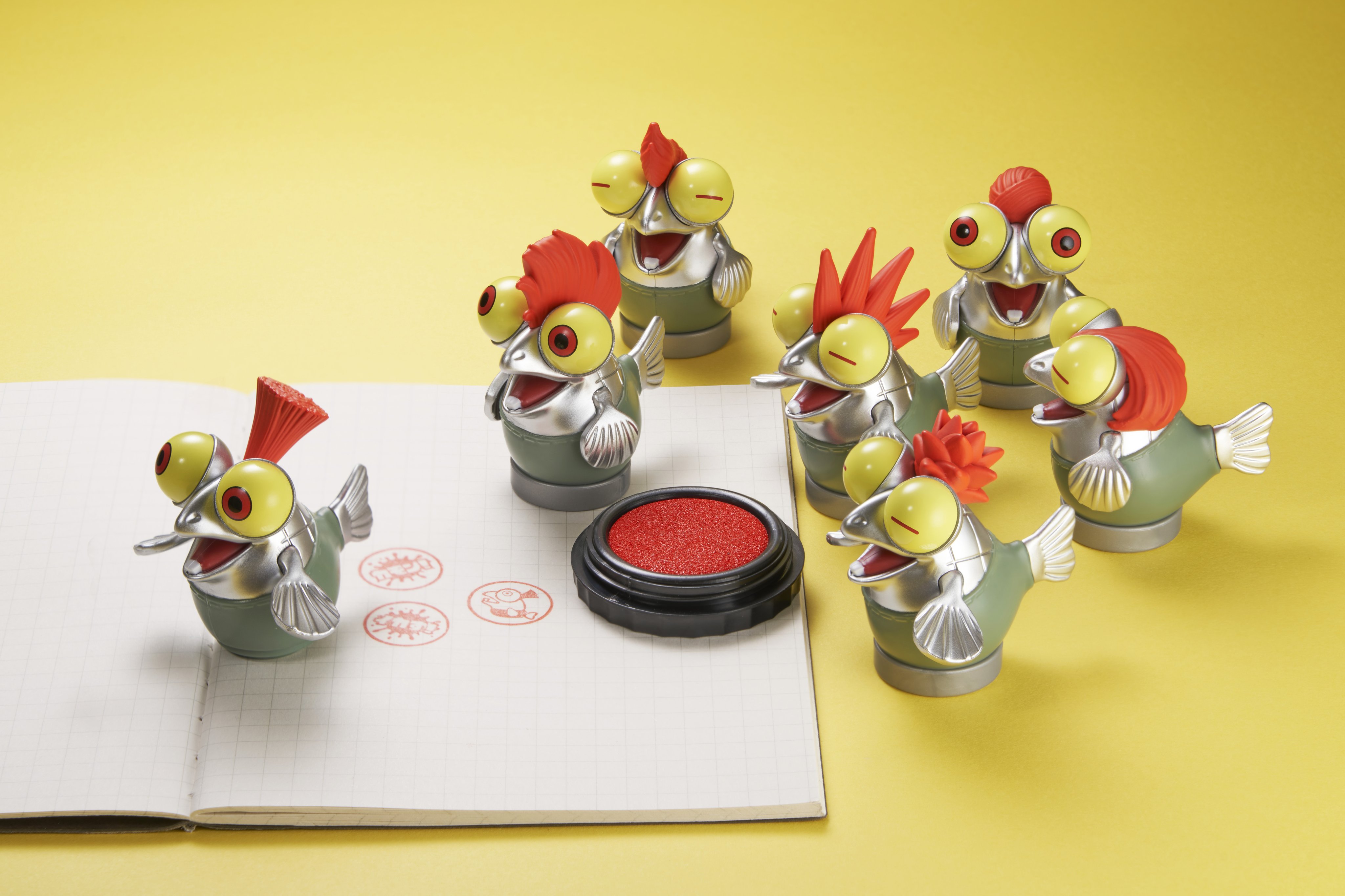 スプラトゥーン3」の食玩，「コジャケ ハンコ付きフィギュア」発売