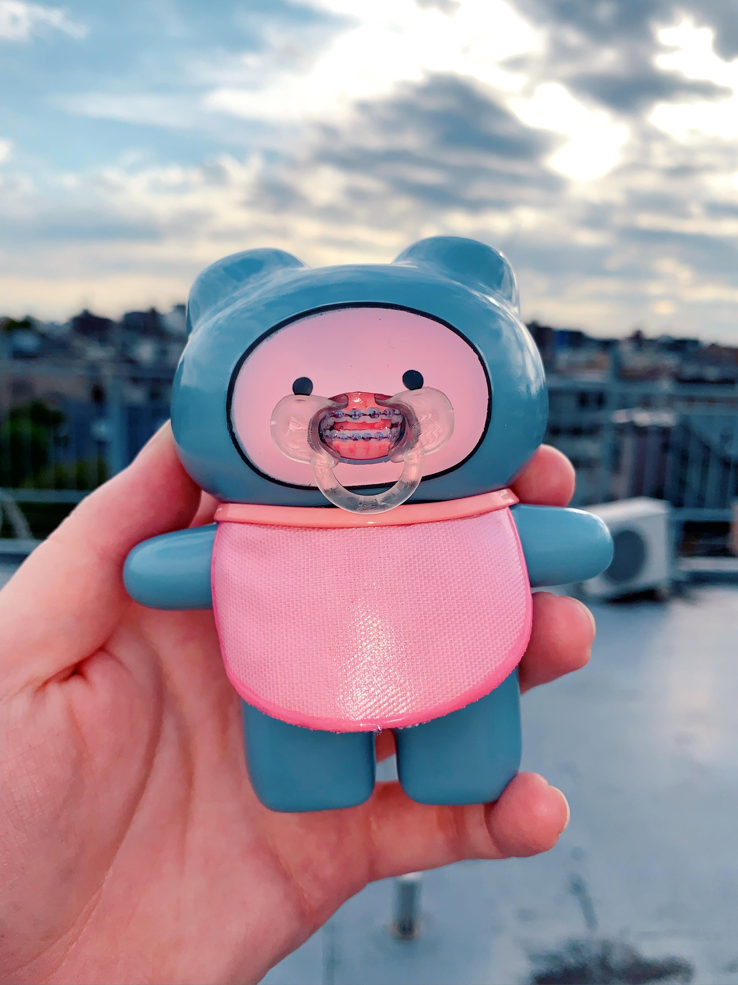 Limited】アメ 歯の矯正中クマども アートなトイ展 ソフビ | toysking.news