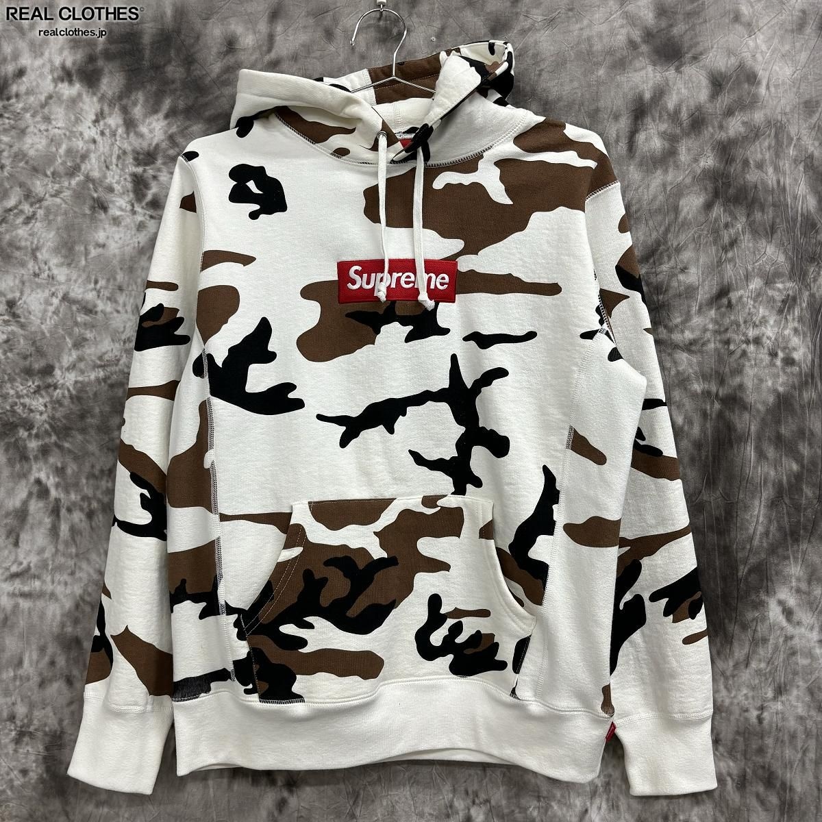 Supreme/シュプリーム【16AW】Box Logo Hooded Sweatshirt Brown Camo
