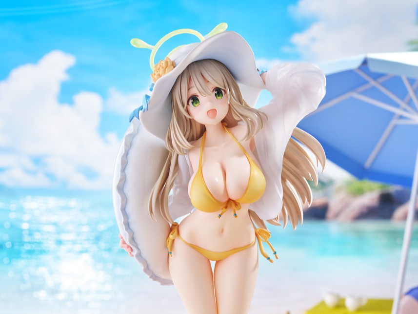 ブルーアーカイブ」より水着姿のノノミがAMAKUNIからスケール
