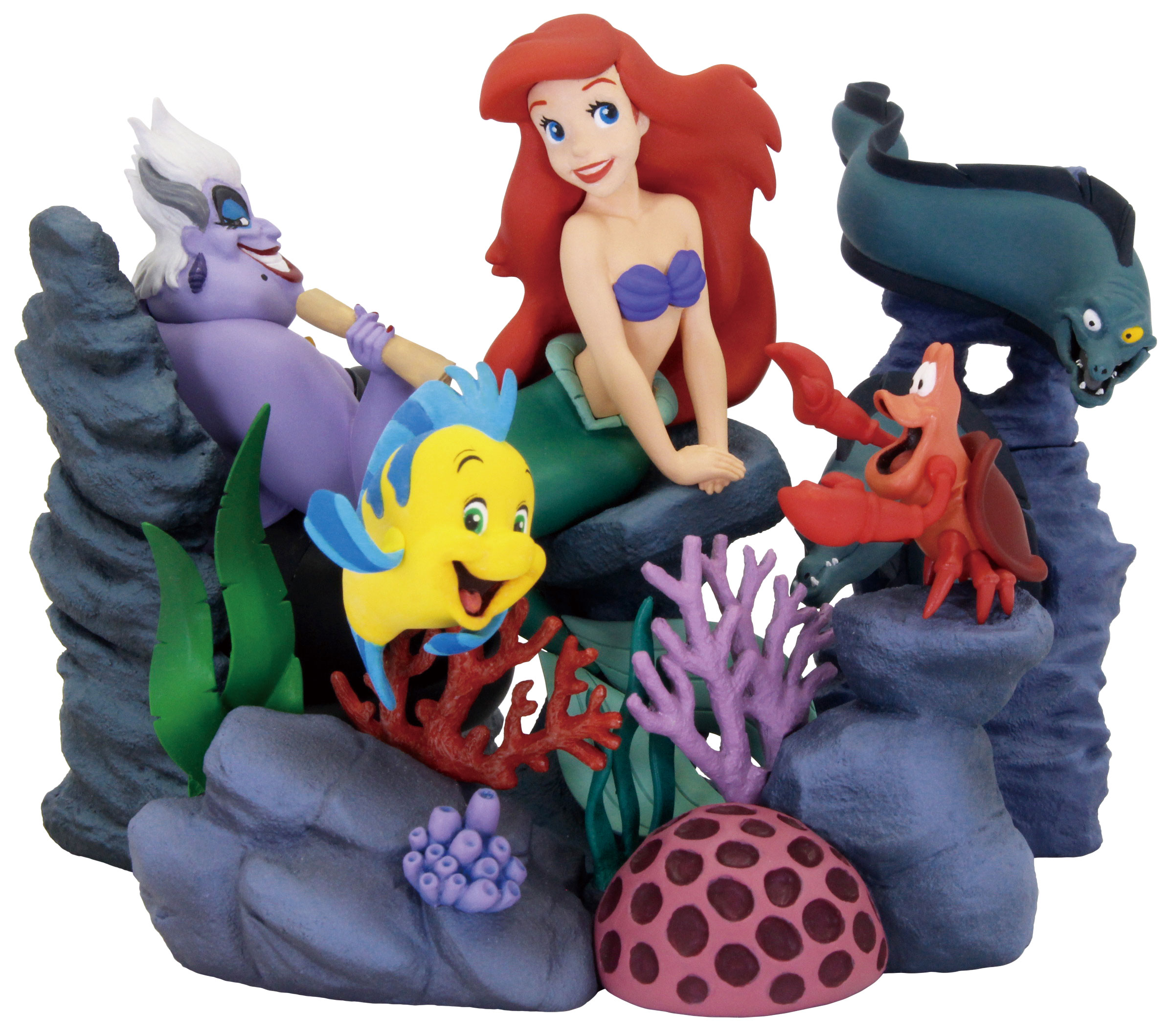 リトル・マーメイドのガチャ「ジオラマティックフィギュア」が4月発売