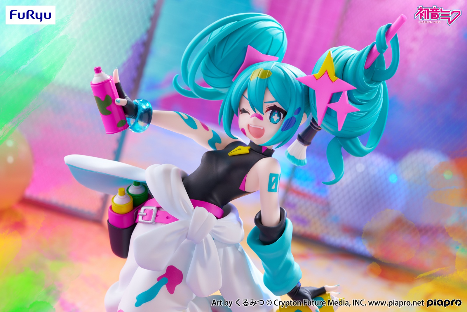 A pop and colorful Hatsune Miku designed by Kurumitsu is joining