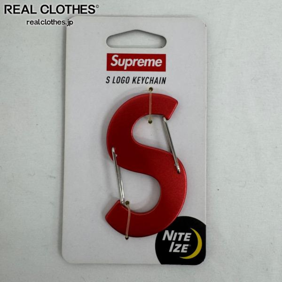 未使用】Supreme/シュプリーム【21AW】S LOGO KEYCHAIN/Sロゴ キー