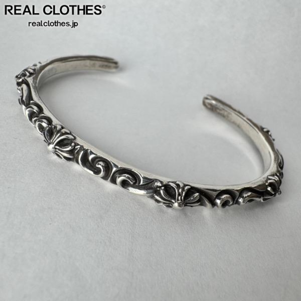 Chrome Hearts ローズバングル インボイス原本】CHROME HEARTS/クロムハーツ SBT バングル